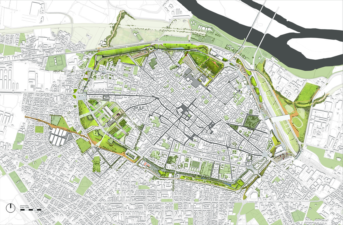 Parco delle mura piacentine come progetto di paesaggio ... Progetti di architettura del paesaggio